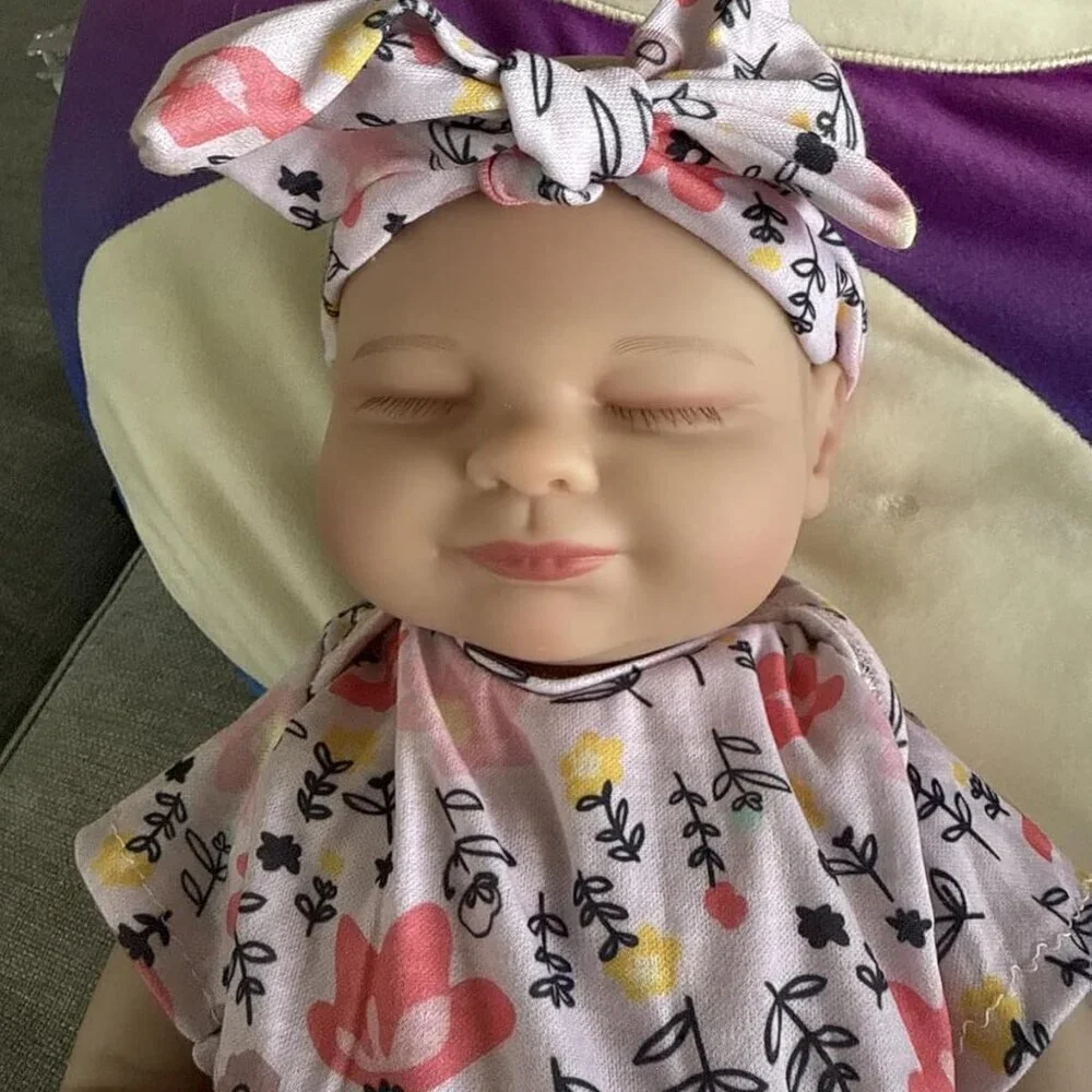 🆕17inch Full Body Silicone Newborn Baby Dolls Poseable Limbs Reborn Girl